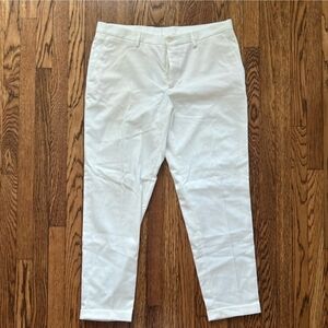Zara Men's Crisp White Chinos